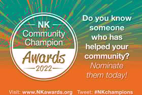 NKDC has launched the search for its Community Champions of 2022.