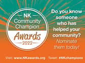 NKDC has launched the search for its Community Champions of 2022.