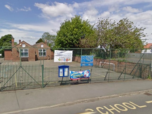 St Margaret’s CofE Primary School, at Withern, had ranked highly in new league tables, after 100 per cent of Year Six pupils achieved level four or above in reading, writing and maths.