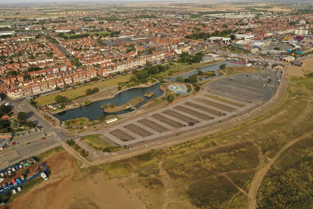 Five sites are up for grabs for development along Skegness Foreshore.