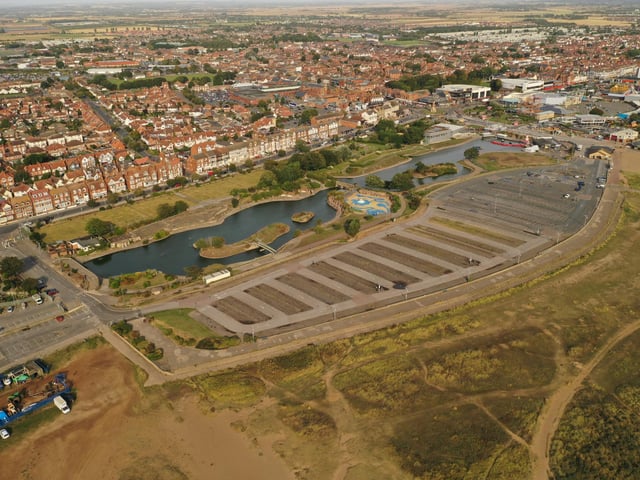 Five sites are up for grabs for development along Skegness Foreshore.