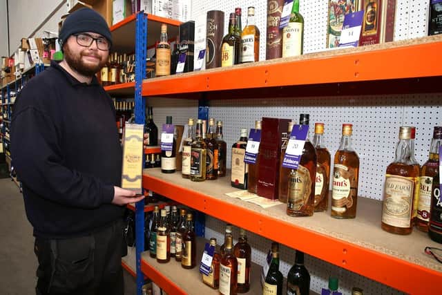 And David checks the whisky