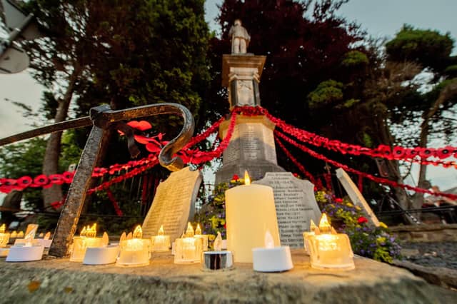 A candlelit service in Louth to mark the 80th anniverary of D-Day. Photos: John Aron Photography