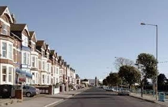 Firefighters were called to South Parade in Skegness in the early hours of the morning.