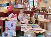 Gladys Ranshaw celebrates her 102nd Birthday at Toray Pines Care Home in Coningsby.