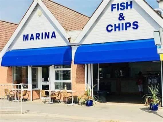 Marina Fish and Chips in Chapel St Leonards.
