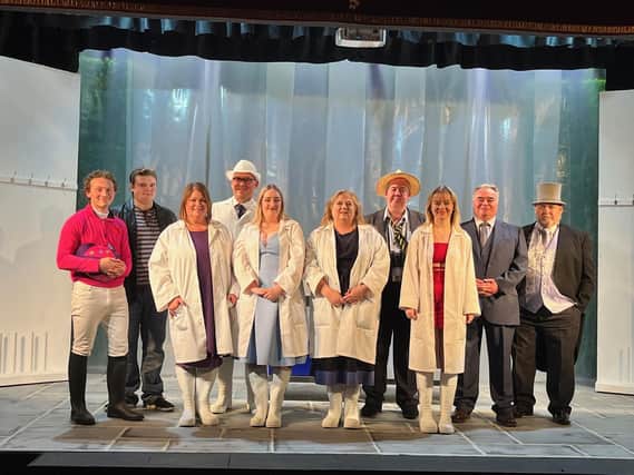 The cast of Ladies Day.