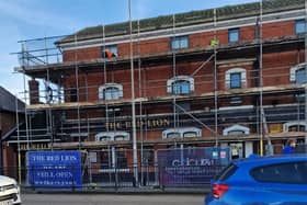 Work is underway to expand the Red Lion pub in Skegness.