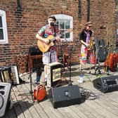Mambo Jambo entertaining the crowds at annual ‘Culture at the Canal’ event. Image: Alison Eades