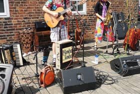Mambo Jambo entertaining the crowds at annual ‘Culture at the Canal’ event. Image: Alison Eades