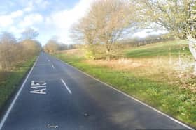 The A157 at Welton le Wold. Photo: Google Maps