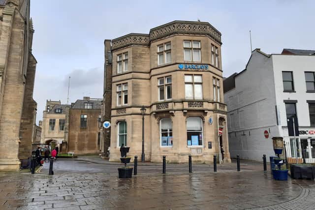 Barclays Bank in Boston, located in the Market Place, next to the Stump church, is to close in May.