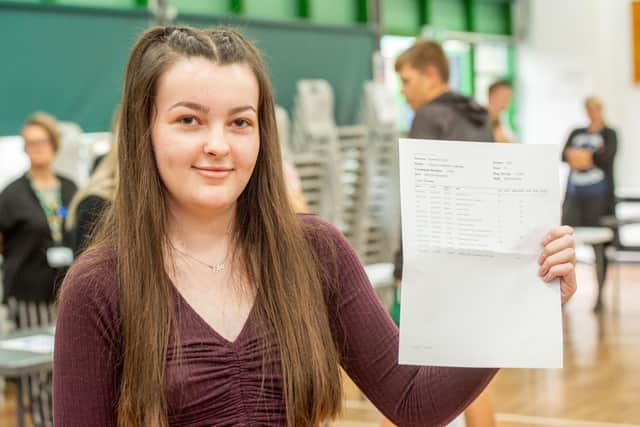 Ebony Colladge, GCSE pupil at Banovallum School.