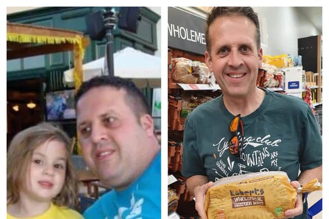 Richard Hunt has lost nearly three stone since joining Slimming World