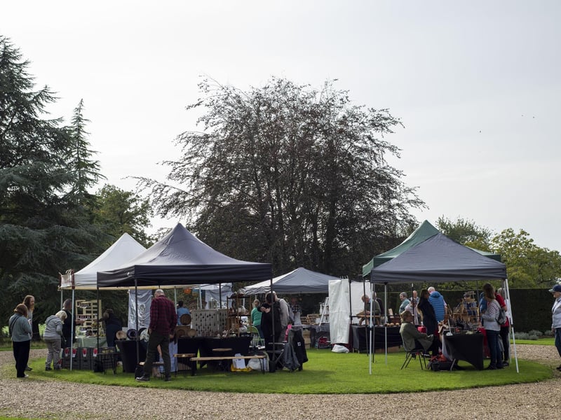Visitors were able to browse a variety of stalls at the event.