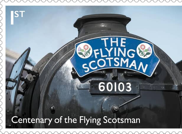 Special Stamps to mark the centenary of the Flying Scotsman - 