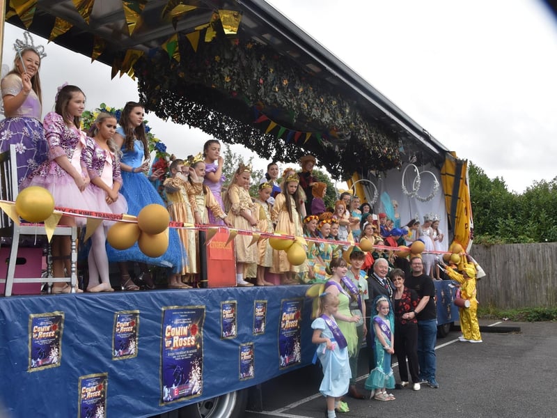 It's always good to see Janice Sutton and her dancers in the carnival - they have been taking part for years.