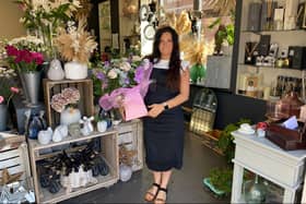 Laura Bellamy, owner of the Florist by Blush in Gainsborough
