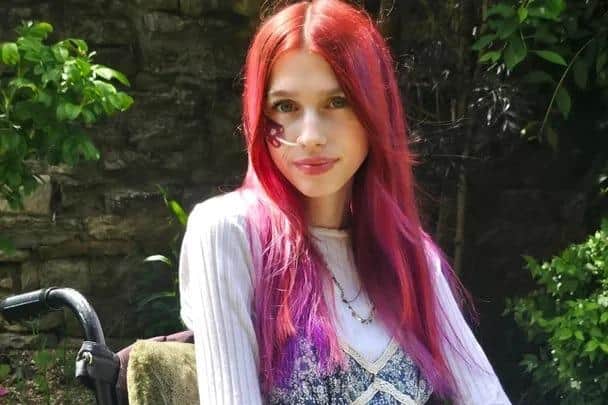 Dahlia, from Folkingham, has just turned 18 and now her family are seeking to raise over £4,000 for an electric wheelchair to give her independence.