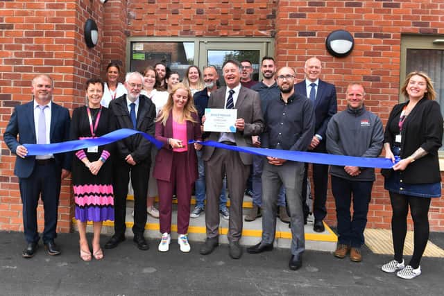 Official opening of Sincil House, Framework's accommodation in Lincoln