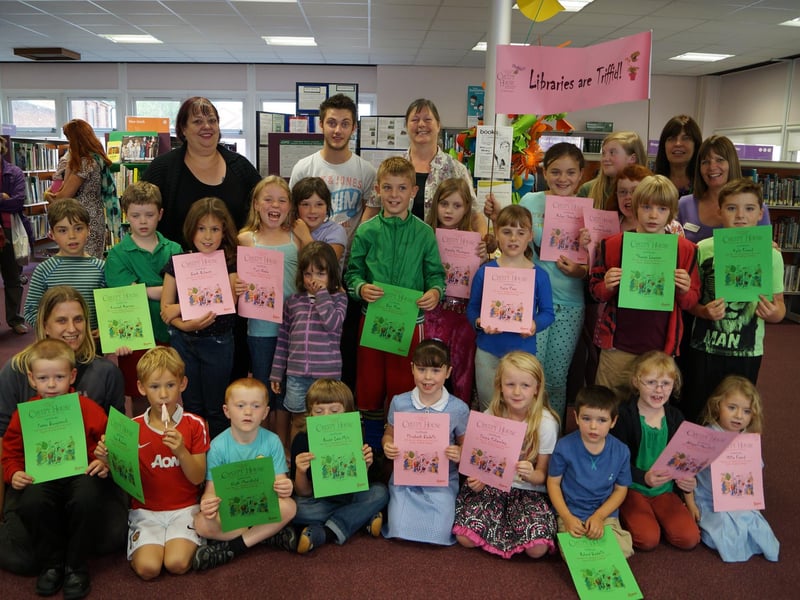 Here we see children at Market Rasen Library 10 years ago receiving certificates for completing the Creepy House Summer Reading Challenge. Organised by Lincolnshire Libraries, the challenge involved reading six books by the end of the summer holidays.
