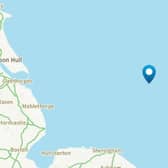 Proposed location of the new Outer Dowsing Offshore Wind farm off the Lincolnshire coast.