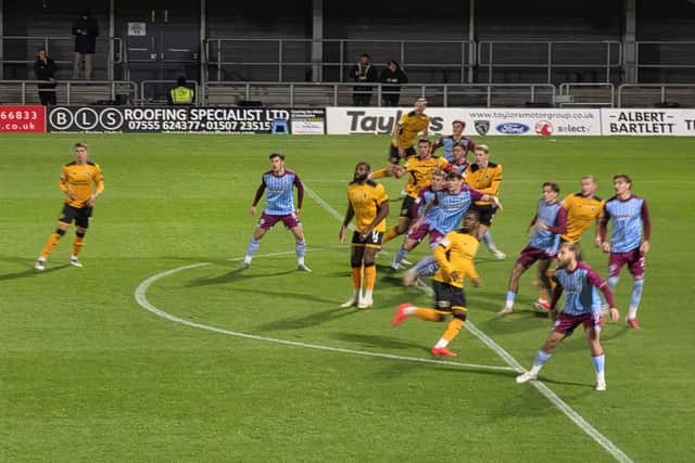 Boston v Gateshead action.