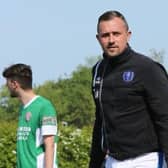 Louth Town boss Carl Martin - seeking to add to his squad.