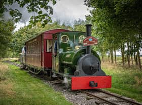 Jurassic returning to Walls Lane Station with a service from the LCLR’s terminus at South Loop in the Skegness Water Leisure Park (Photo: Dave Enefer/LCLR)