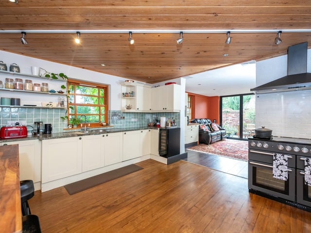 The breakfast kitchen.