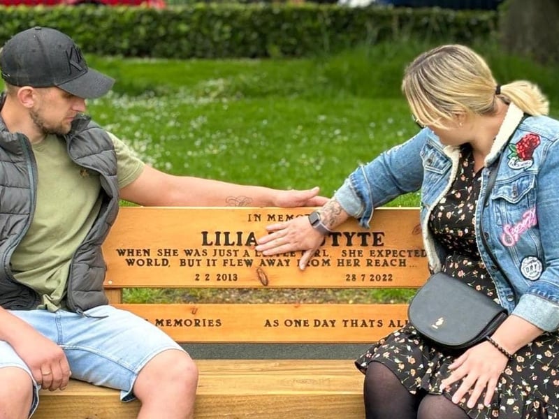 Lilia Valutyte's stepdad Aurelijus Savickas and mum Lina Savickiene.