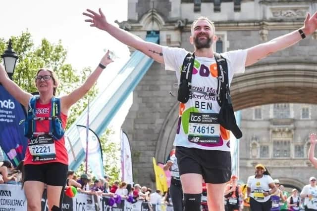The iconic TCS London Marathon, which mum Dawn Hartnett will tackle next April.