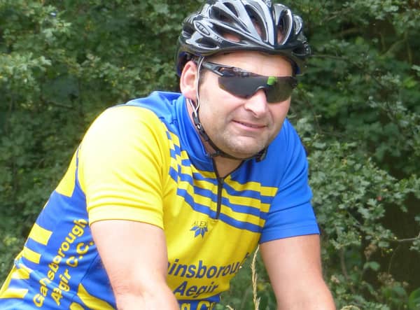 Andrew Janney came second in the time trial.