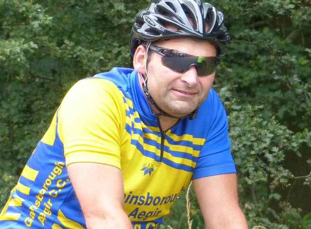 Andrew Janney came second in the time trial.