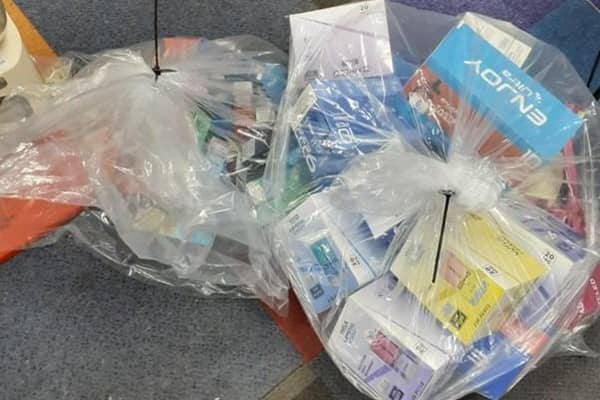 ​The shop had been selling counterfeit and non-duty-paid cigarettes