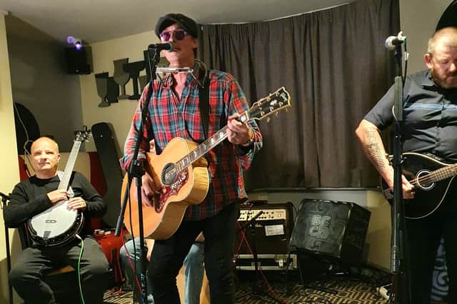 Jock Mclelland singing at the Thank Folk for the Ivy Festival. Photo: John Gill