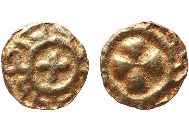 A medieval coin found at Mumby. Photo: British Museum Portable Antiquities Scheme
