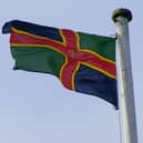 Lincolnshire flag.