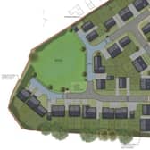 The proposed site layout | Image: ELDC