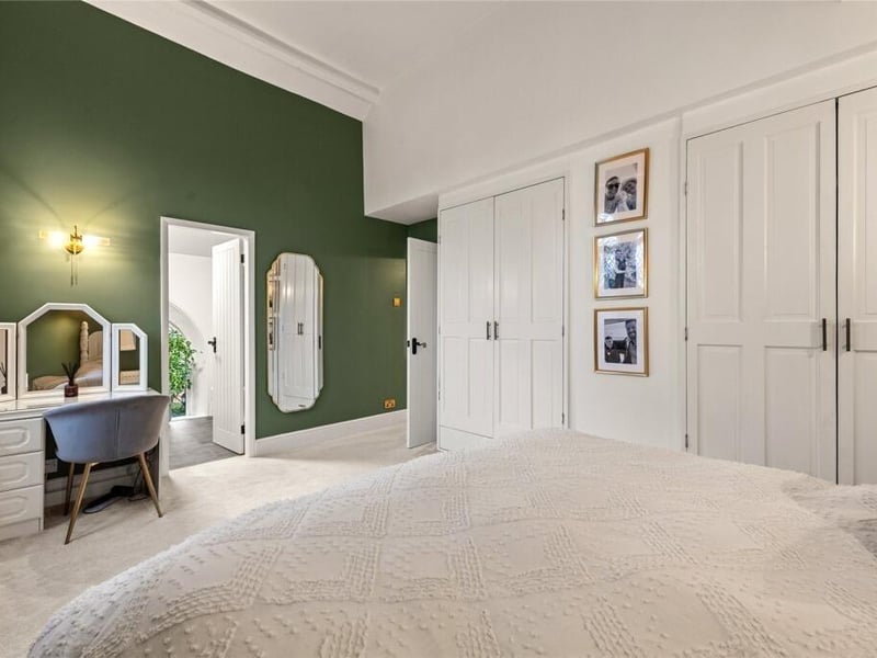 Another angle on bedroom one.