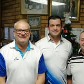 Top winning Holland Fen rink against IBC, with Keith Tointon, Chris Gill and Martin Tomlin