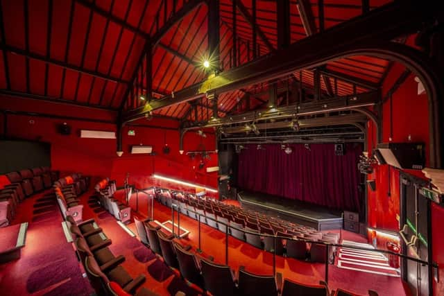 The interior of Trinity Arts Centre