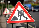 Road works.