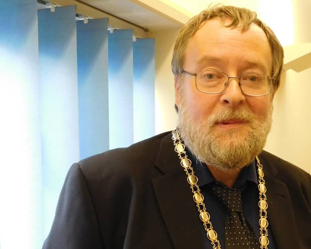 Coun David Suiter - Mayor for 2024-2025.