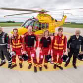crew of Lincs &amp; Notts Air Ambulance