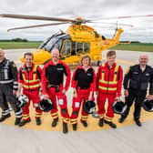 crew of Lincs &amp; Notts Air Ambulance