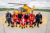 crew of Lincs &amp; Notts Air Ambulance