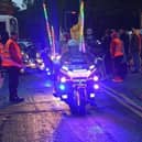 Skegness Light Parade is roaring into town.