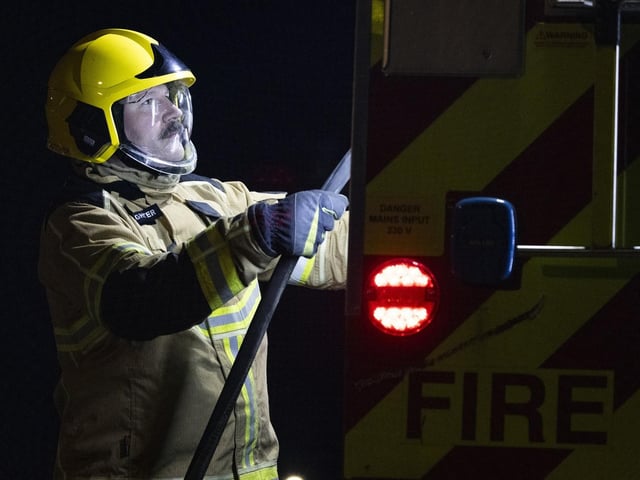 AS1 Ed Butcher during the training exercise. Photo: Sgt Nicholas Egan RAF
