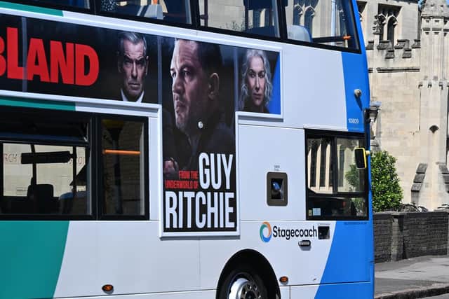 Environmentally friendly Stagecoach bus